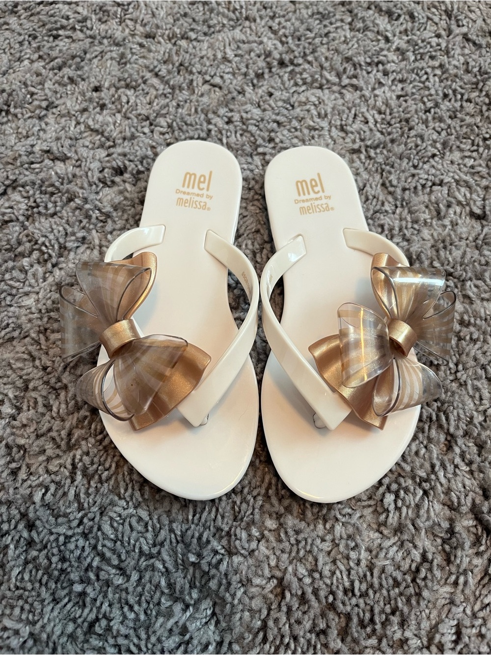 Mini Melissa Flip Flops - Size 11